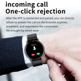NNEOBA Smart Watch Full Touch Screen Fitness Tracker IP68 (Black)