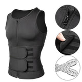 NNEOBA Men Sauna Waist Trainer Fitness Vest Body Shaper
