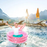 NNEOBA Mermaid Pool Inflatable Swimming Bathing Tub for Kids
