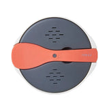 NNEOBA Portable Microwave Rice Cooker & Bento Lunch Box Orange