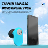 NNEOBA Mini Electric Handheld Massager 6-Speed Deep Tissue Therapy Blue
