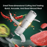 NNEOBA USB Rechargeable Mini Electric Garlic Chopper – 250ml