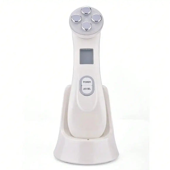NNEOBA Mini LED Rejuvenation Wand Rechargeable Face Massage White