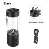 NNEOBA Mini Portable Rechargeable Electric Fruit Juicer Blender