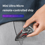 NNEOBA Mini RC Speedboat LED Remote Control Boat for Pool Fun