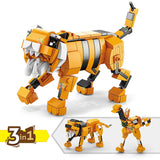 NNEOBA Tiger Set Marine Toy Building Block Set