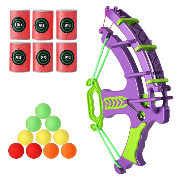 NNEOBA Kid Slingshot Target Sticky Ball Dartboard
