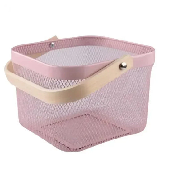 NNEOBA Multifunctional Hollow Stainless Steel Storage Basket