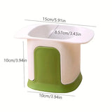 NNEOBA Multifunctional Vegetable Chopper – Onion Dicer & French Fries Slicer Kitchen Tool (White)