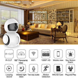 2.0Mp 1080P 1 / 2.7 Inch Hd Wifi Ip Camera Support Motion Detection / Night Vision White-1915196642202619908