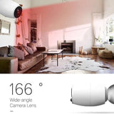 1.3Mp 960P Wifi Ip Camera With Tripod Holder - Motion Detection & Night Vision White-1915196625513484294