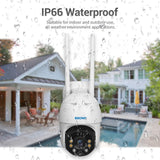 Waterproof Wifi Solar Camera With Night Vision & Motion Detection & Two Way Audio & Ptz Control-1915197592388636676