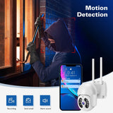 2.4G Wireless Ip Camera With 3.0Mp Waterproof Two-Way Audio Full Colour Night Vision Tf Card-1915196616520896517