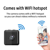 Wireless Mini Surveillance Camera With Night Vision & Motion Detection - 1080P Hd-1915196632513777671
