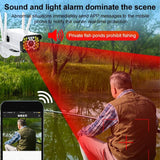 Hd Outdoor Surveillance Camera With Voice Intercom Night Vision Human Detection And Tf Card Slot-1915196616671891460