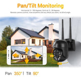 Wireless Dome Ip Camera With 3.0Mp Motion Detection Two-Way Audio Night Vision & Tf Card Support-1915196616831275016