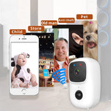 Low-Power Battery Surveillance Camera With Two-Way Intercom And Pir Motion Detection-1915197658088214533