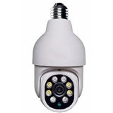 Outdoor Wifi Light Bulb Camera With Night Vision & Motion Detection - Tf Card Support-1915197191916490752