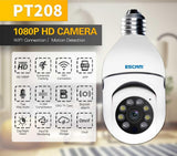 1080P Wifi Light Bulb Camera With Motion Detection Night Vision And Two-Way Audio-1915197294404308999