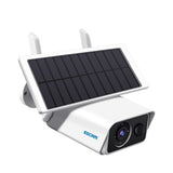 Wireless Solar Ip Camera - 3Mp H.265 No Battery White-1915196627149262856