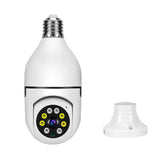 2.4G Two-Way Voice Intercom Bulb Camera - 1080P 2Mp White-1915196633830789121