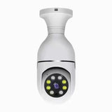 2Mp 5G Dual Frequency Bulb Camera With Two-Way Voice Intercom - White-1915196635546259456