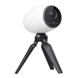 Smart Wifi Camera With Night Vision & Two-Way Audio - White Tripod Support-1915196627711299584