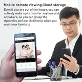 Wireless Smart Camera With Night Vision And Two-Way Audio - Magnet Mount - White-1915196628961202181