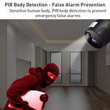 Smart Wifi Camera With Night Vision And Two-Way Audio - Black-1915196759475359747