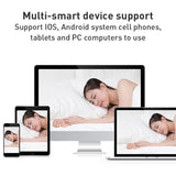 Smart Wifi Camera With Night Vision And Two-Way Audio - Black-1915196759475359752