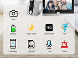 1080P Wifi Smart Doorbell With Motion Detection - 4.3 Inch Visual Display-1915197418807365633