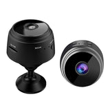 Wireless Network Camera With Wide-Angle Recording - 1080P Black-1915196485071409153