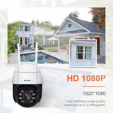 1080P Wifi Ip Camera With Pan / Tilt Humanoid Detection Night Vision Waterproof Tf Card Two-Way Audio-1915196617762410497