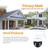 5Mp Wifi Waterproof Ip Camera With Pan / Tilt / 4X Zoom Two-Way Talk & Night Vision-1915196642663993347