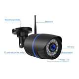 1080P Hd Wireless Ip Camera With 2.0Mp Motion Detection Two-Way Audio Night Vision & Tf Card Support-1915196610493681671