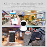 Wireless Indoor Network Camera With Motion Detection & Night Vision - Micro Sd Card Support-1915196617296842758