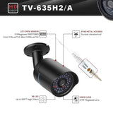 Waterproof Ahd Camera With 2Mp Sensor And Night Vision-1915196718627033093