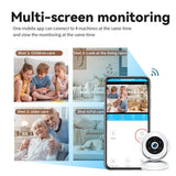 Portable Mini 4K Hd Camera With Night Vision For Home Security - White-1915196639140777993