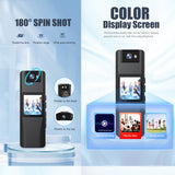 720P Wifi Conference Camera With 180 Degree Rotation - Black-1915196721076506626