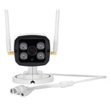 Hd Wifi Ip Bullet Camera With Motion Detection Audio Alarm & Tf Card Support - 1 / 4 Inch H.264 1.0 Megapixel-1915197721204101121