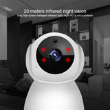 Smart Wifi Camera With Night Vision - 720P Remote Control-1915197246568271874