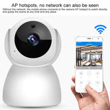 Smart Wifi Camera With Night Vision - 720P Remote Control-1915197246568271881