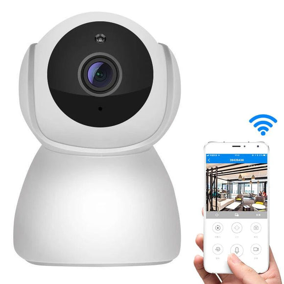 Smart Wifi Camera With Night Vision - 720P Remote Control-1915197246568271873