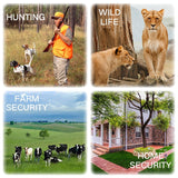 1080P Hd Solar Wifi Camera With Motion Detection & Night Vision - Maple Leaf Pattern-1915197004137500676