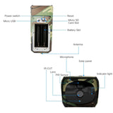 Wireless Solar Ip Camera With 1080P Hd Pir Motion Detection Night Vision And 64Gb Tf Card Support-1915197100367417352