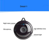 Mini Hd Wifi Ip Camera With Infrared Leds - Motion Detection Night Vision Tf Card - 64Gb Max-1915198409279672327