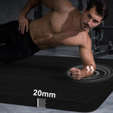 NNEOBA High-Density Non-Slip Yoga Mat with Strap