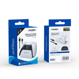 Ps5 Gamepad Controller Holder With Cable - White-1915197756641775621