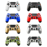 Snowflake Button Wired Gamepad For Ps4 - Green Camouflage-1915197515121168387
