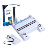 Multi-Function Ps5 Stand With Game Disc Storage-1915197588290801665